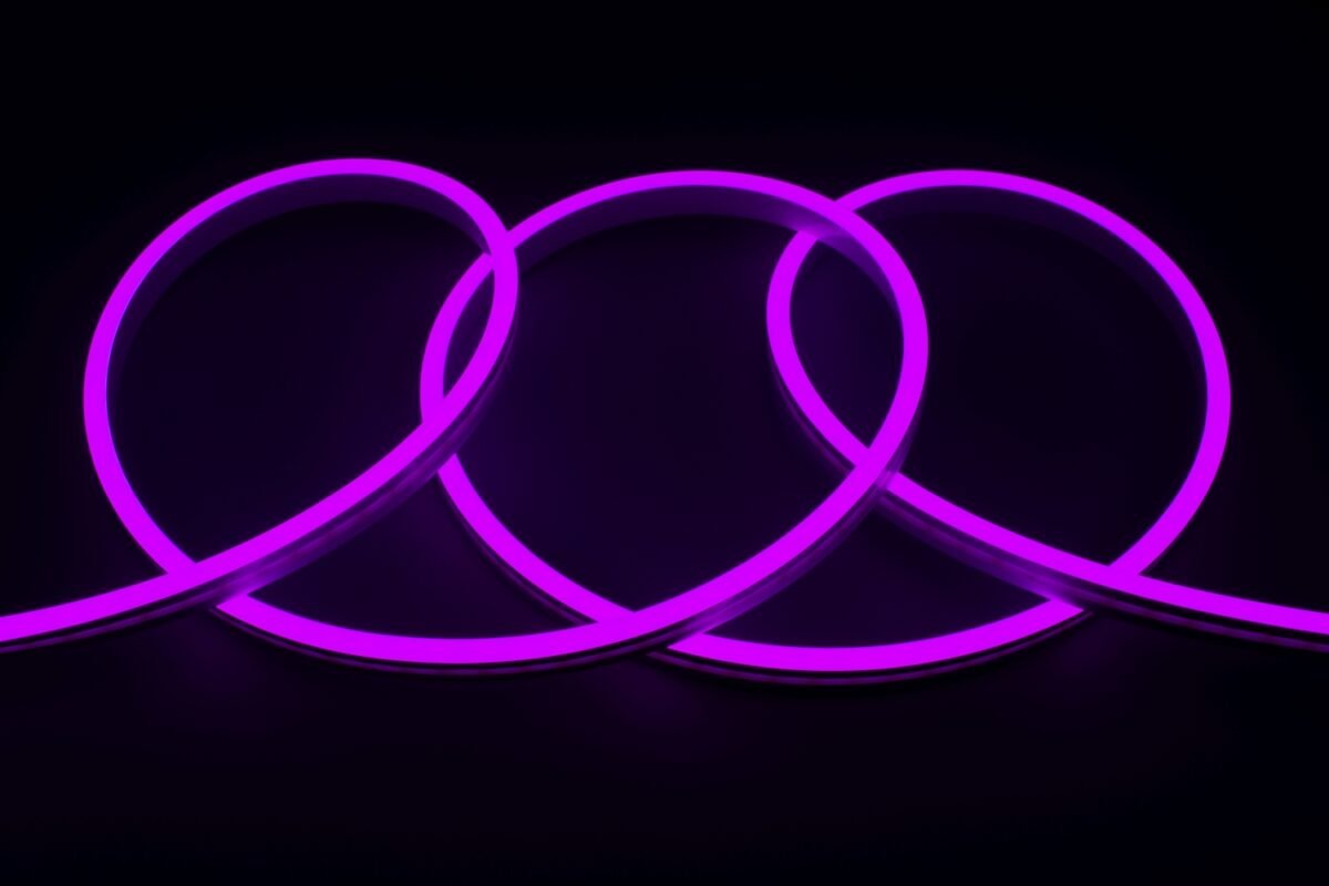 neon flex hr eco 12vdc 12w 50lm 100x283smd 360nm purple bergmen 2