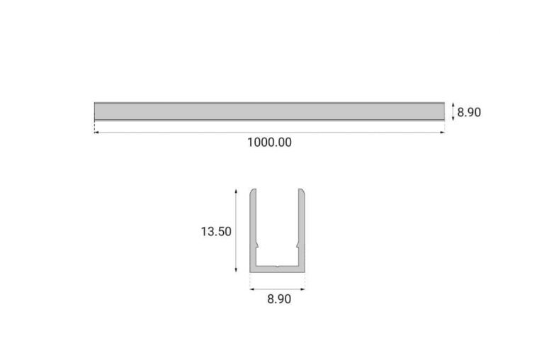 aluminum profile neon flex hxr one 1