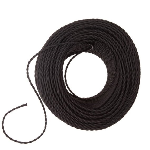 black twisted wire bergmen fibra 1