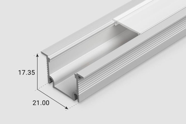 led profile pro8 2m silver surface bergmen