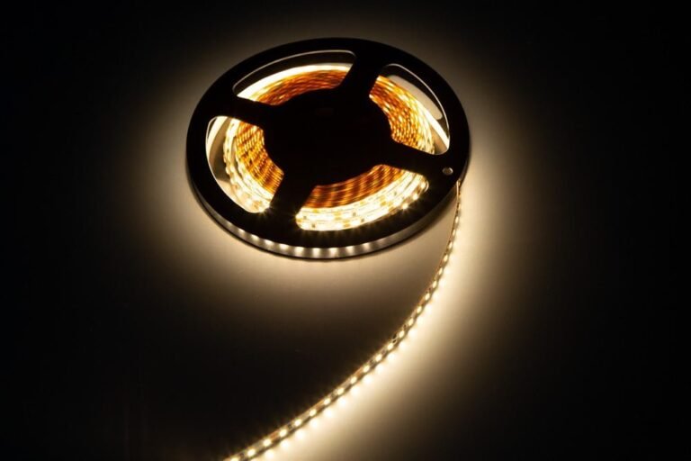 led strip arla 120 120x2835smd 12vdc 7w 662lm 3000k warm white ip20 bergmen