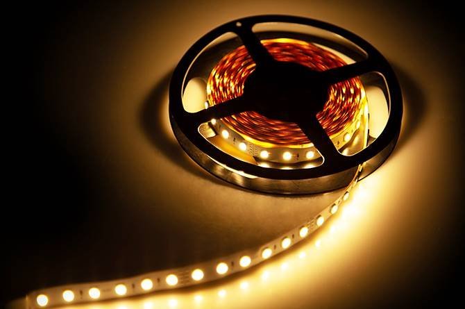 led strip rossi 60 warm white bergmen