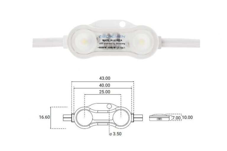 module led rx 2 stark samsung cold white bergmen 1