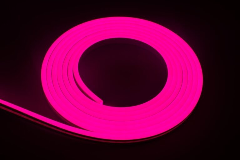 neon flex hr eco 12vdc 12w 50lm 100x283smd 360nm pink bergmen