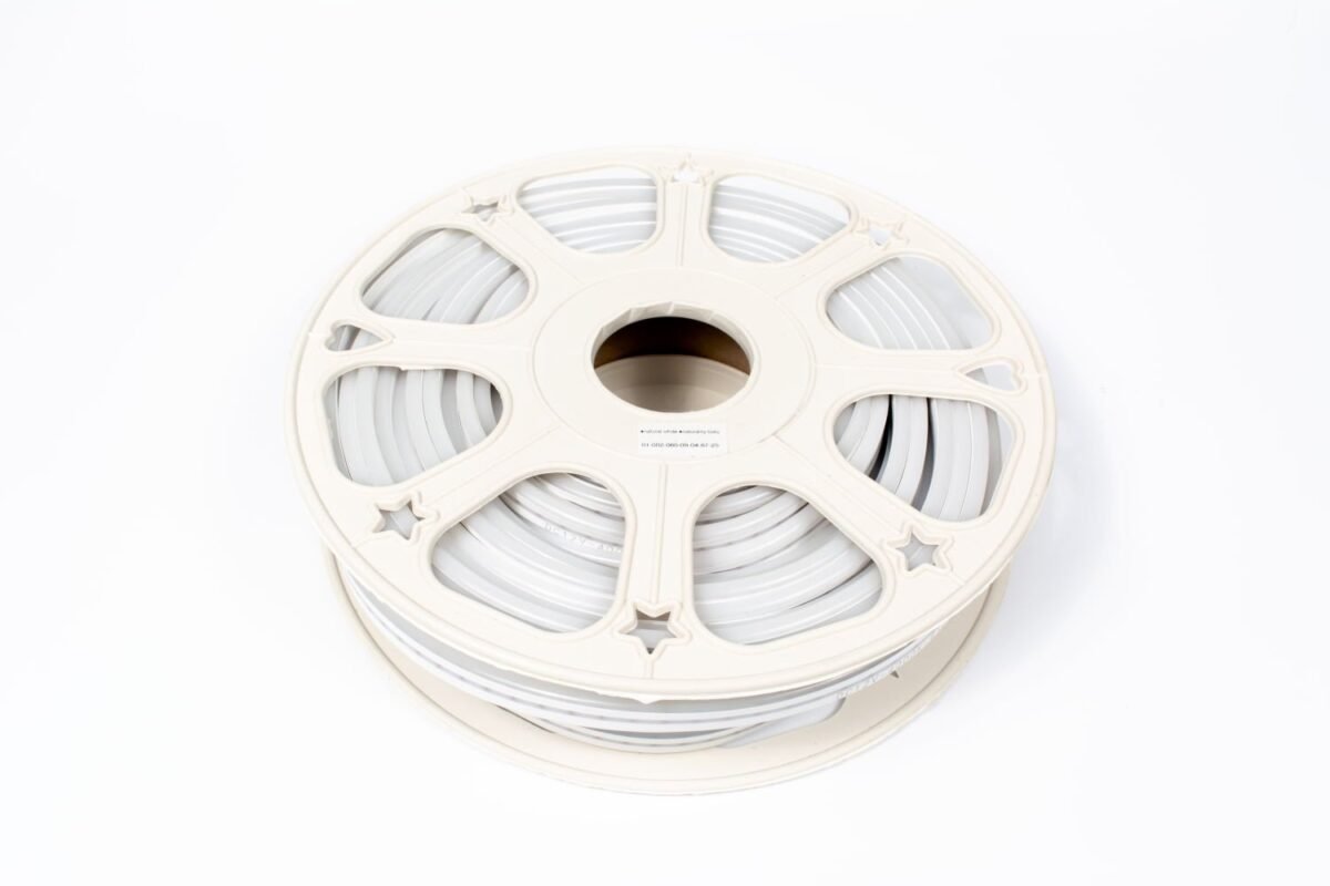 neon flex hr eco end cap light yellow bergmen 12