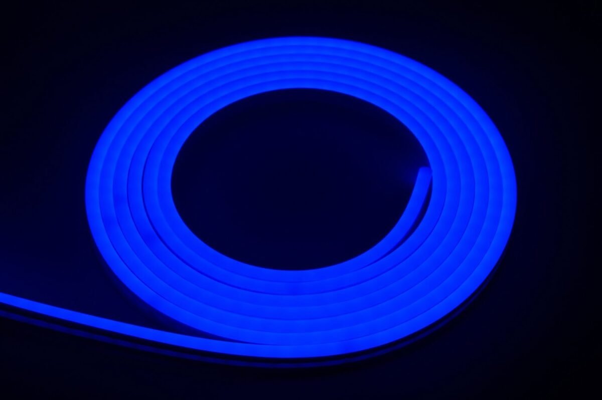 neon flex hr eco end cap light yellow bergmen 21