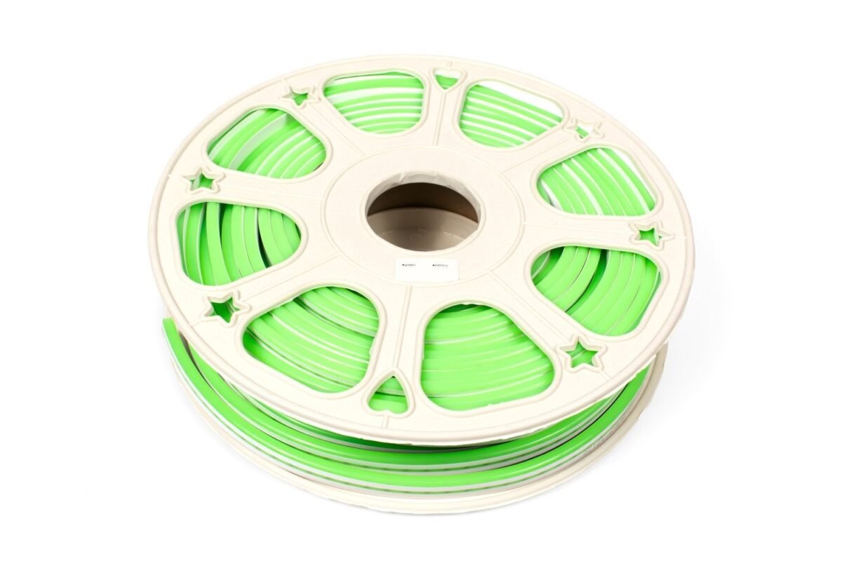 neon flex hr eco end cap light yellow bergmen 35