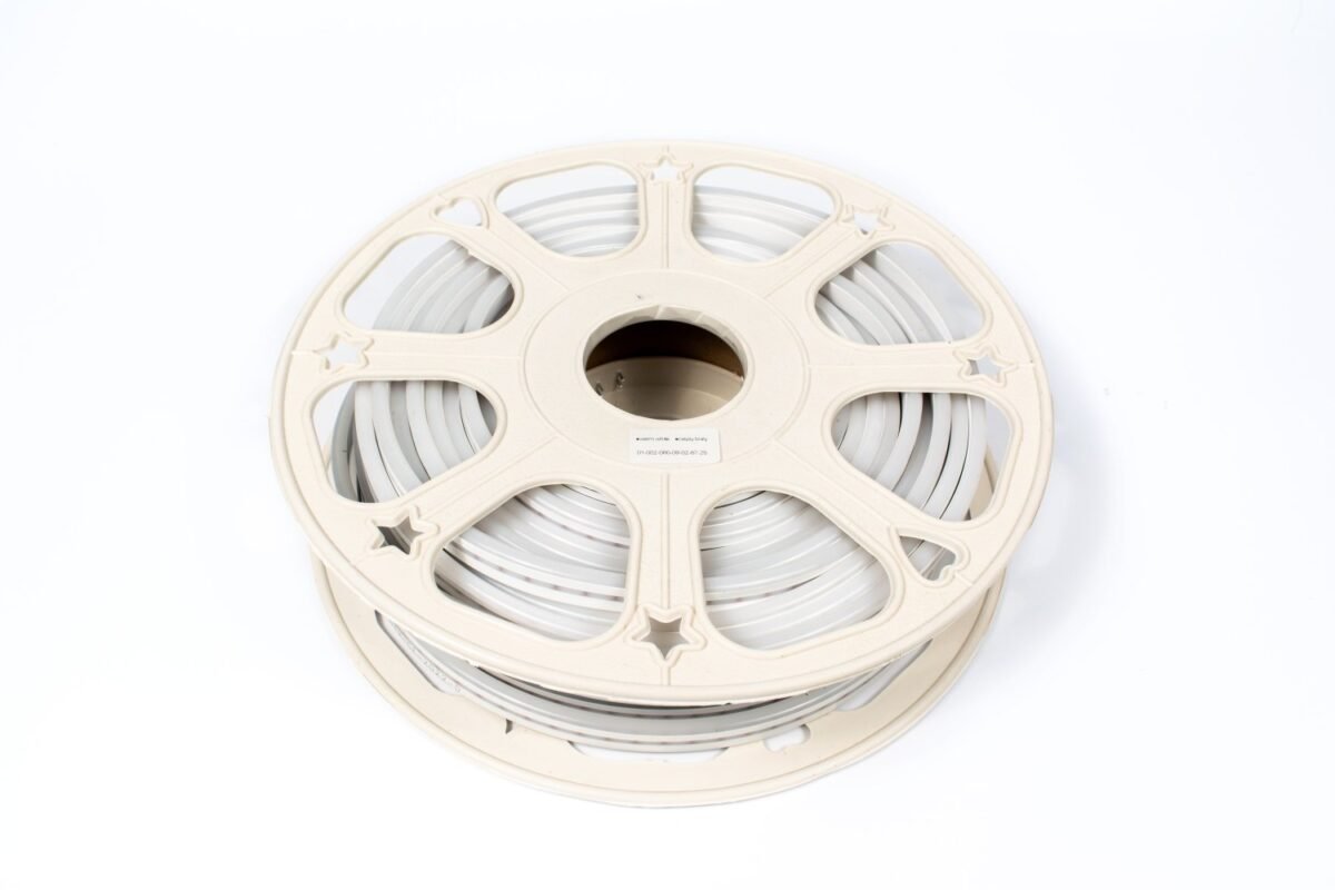 neon flex hr eco end cap light yellow bergmen 4