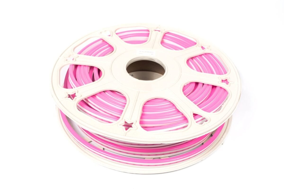 neon flex hr eco end cap light yellow bergmen 40