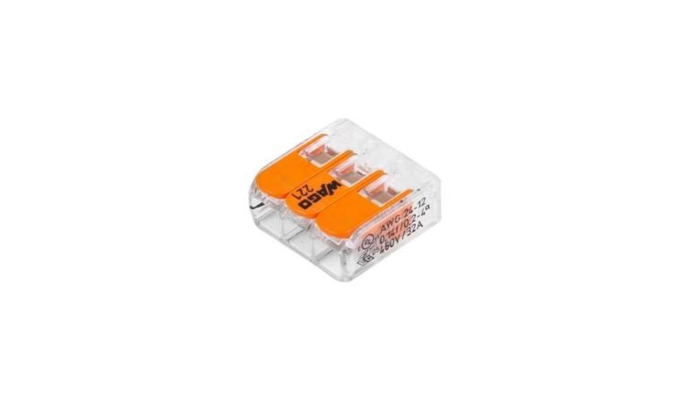 quick release terminal block wago 221 413