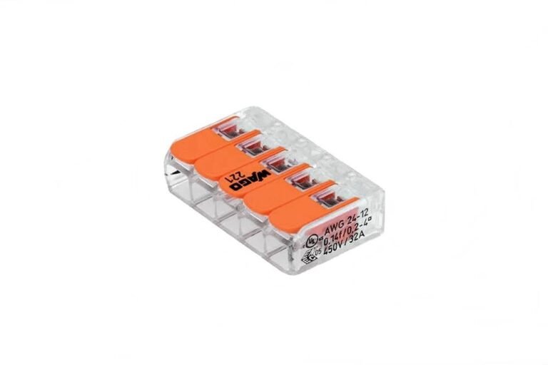 quick release terminal block wago 221 415