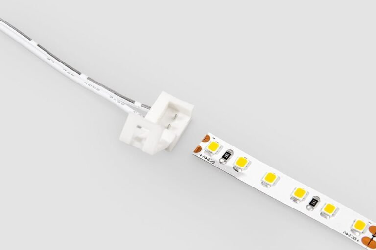 slim connector 15cm wire for led strips