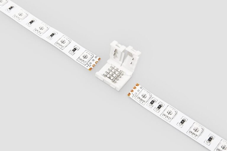 slim connector led strip rgb 10mm 1