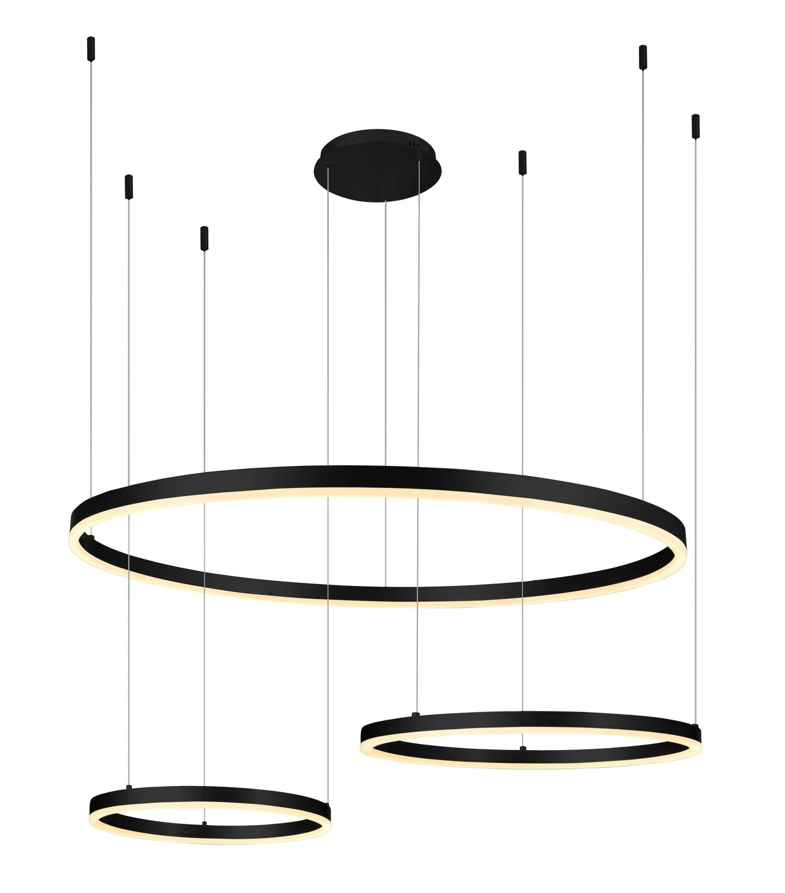19034.jpg LED Suspensie Lampă 70W Sand Black - imagine 1