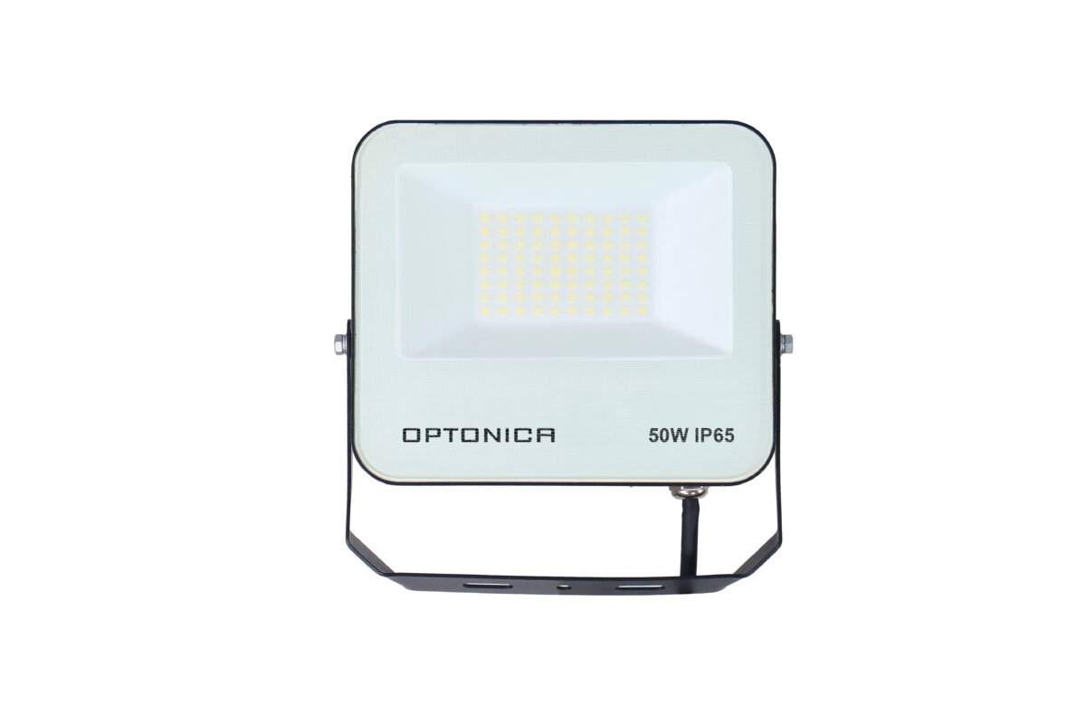LED SMD Proiector 50W CCT - Corp negru - imagine 1