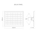 LED Solar Street Light Videx-S-LED-LANA-LANA-100W-NW - imagine 10