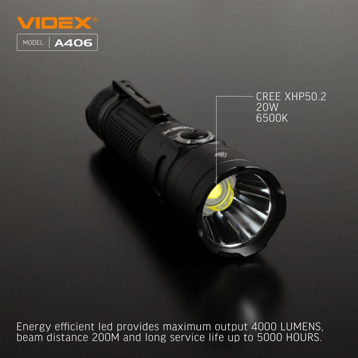 Lanterna Portabila LED Videx VLF-A406 - imagine 12