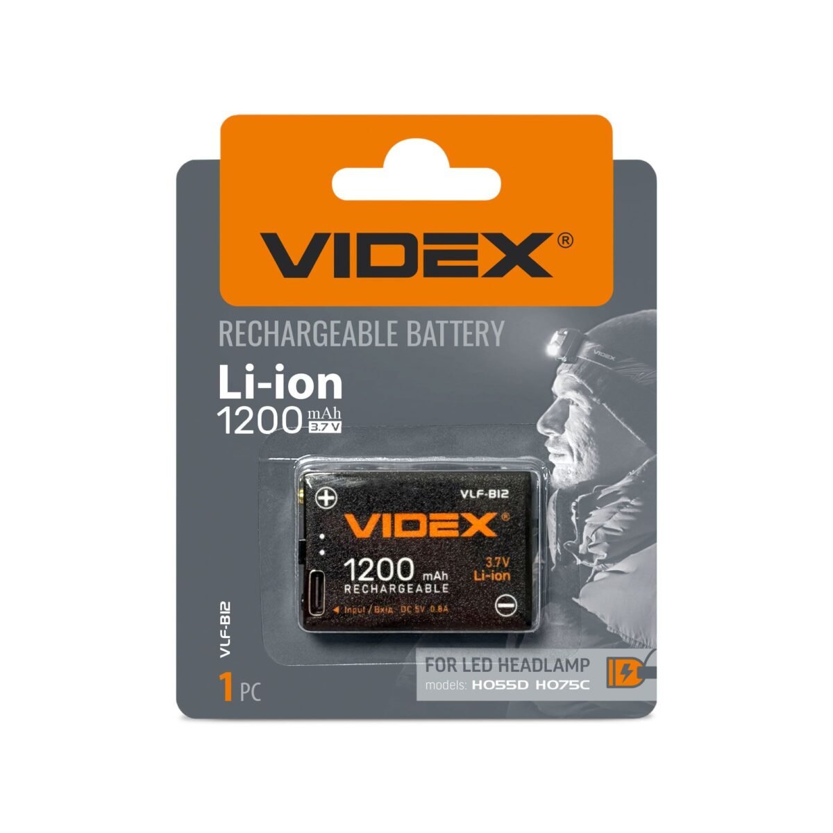 Baterie reîncărcabilă videx Li-ion VLF-B12 1200MAH - imagine 2